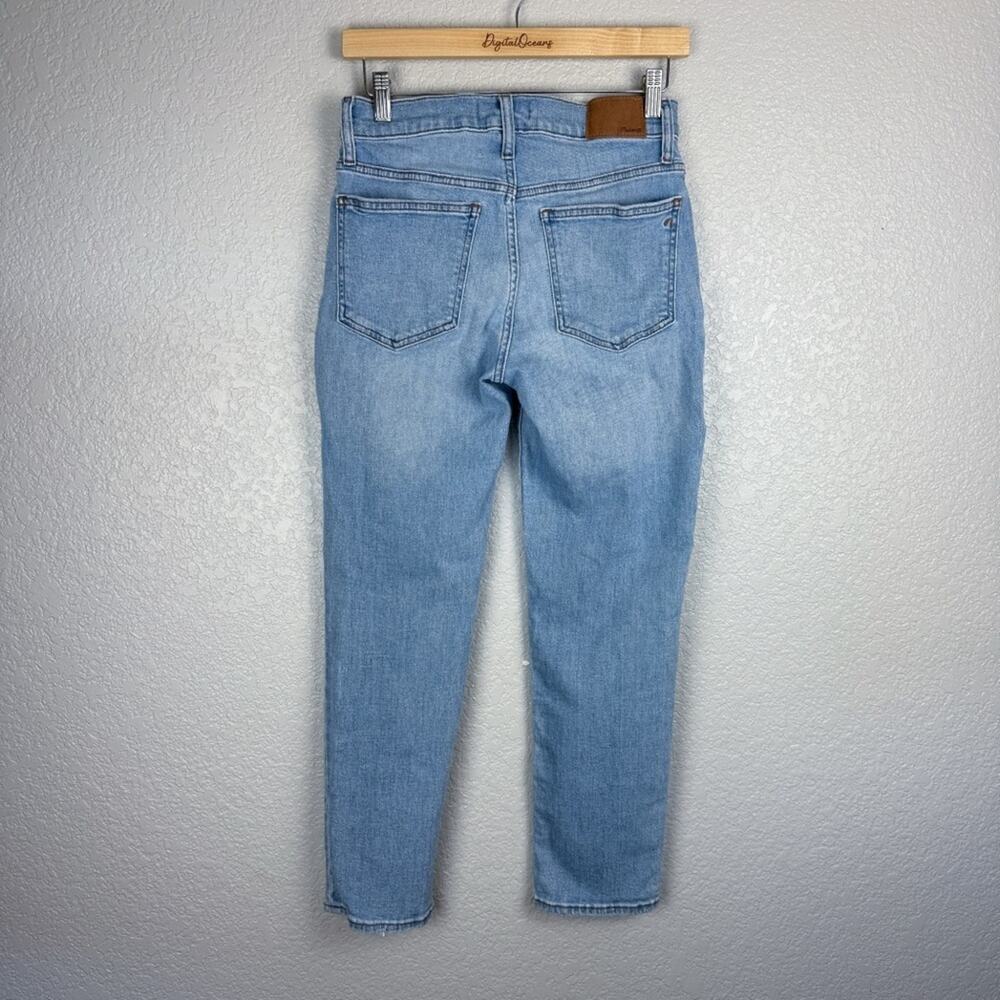 Madewell Perfect Vintage Jean Alderton Wash (Light Blue) 26 Classic Straight EUC - Picture 7 of 10